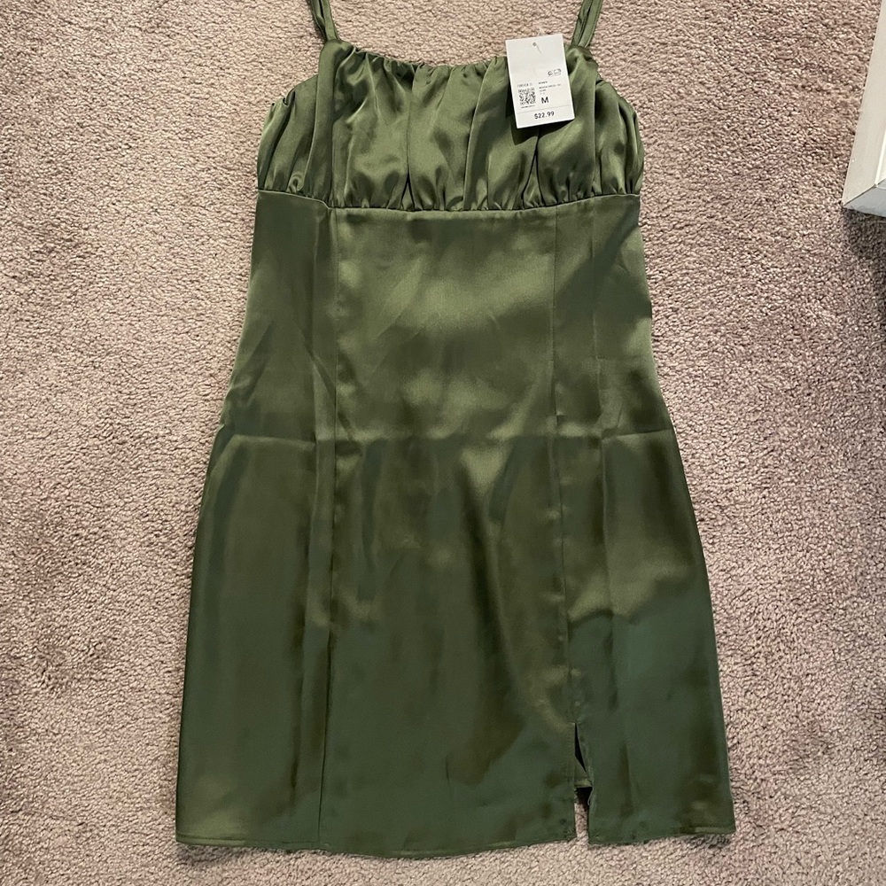 Green dress